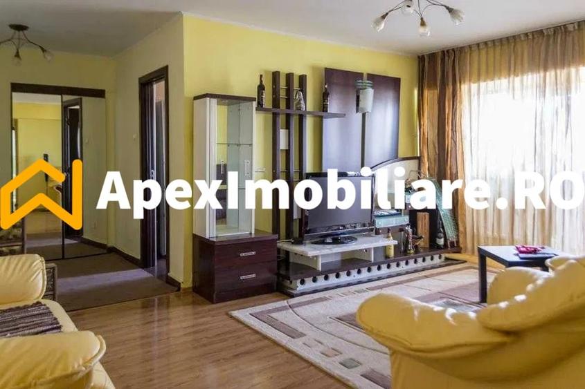 Apartament cu 3 camere semidecomandat, mobilat în Berceni