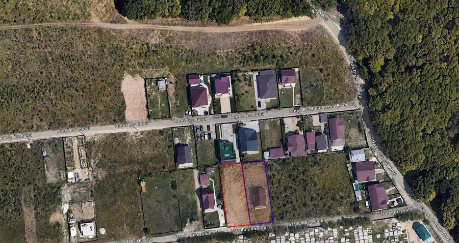 Teren de 754 mp, în Smeura