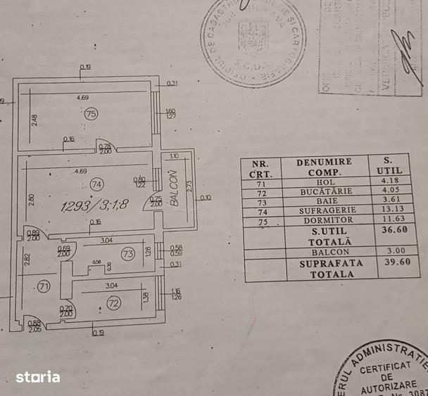 Apartament cu 2 camere în Fălticeni