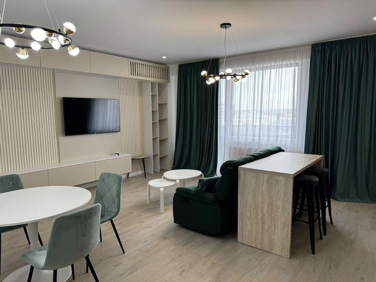 Apartament cu 2 camere, mobilat în Pipera