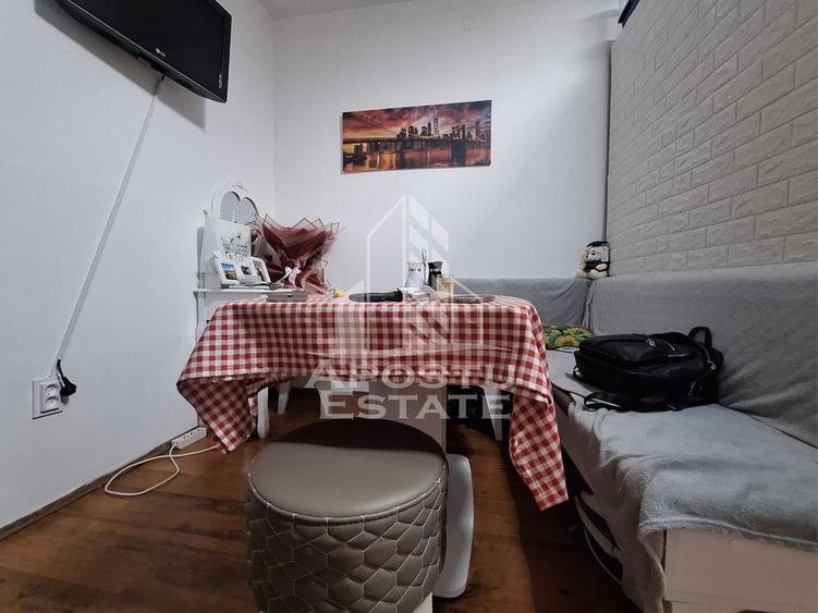 Garsonieră semidecomandată, mobilată în Podgoria