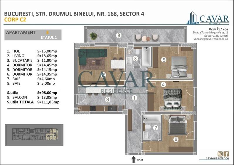 Proiect Nou Cavar Residence Drumul Binelui Nr. 168 - 4