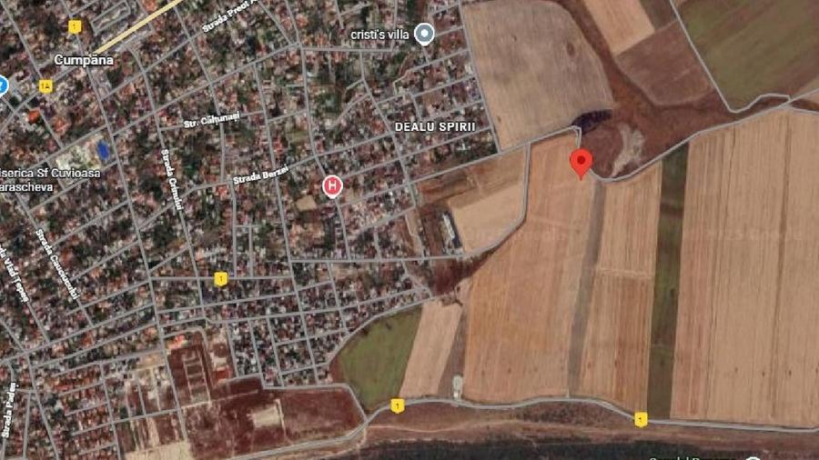 Teren agricol extravilan de 14300 mp, în Cumpăna