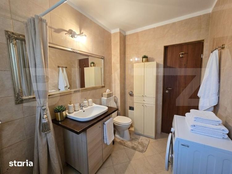 Apartament decomandat cu terasa si parcare, 2 camere, zona de case, Fl - 3
