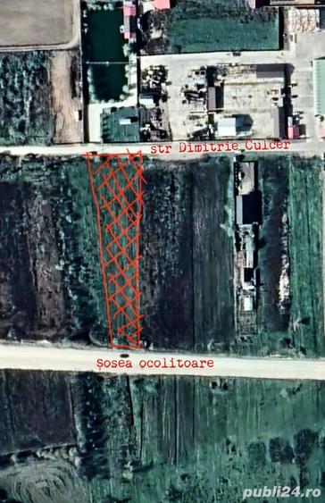 Teren de 3400 mp, în Centura