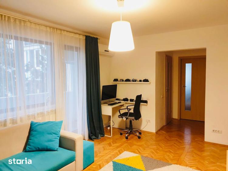 Apartament cu 2 camere, mobilat în Grigorescu