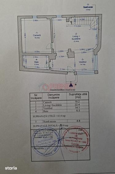 Apartament cu 4 camere în Centrul Civic
