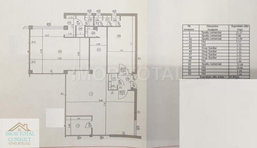 Spațiu comercial, de 140 mp, în Găvana 2