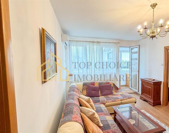 Apartament cu 2 camere semidecomandat, mobilat în 1 Mai