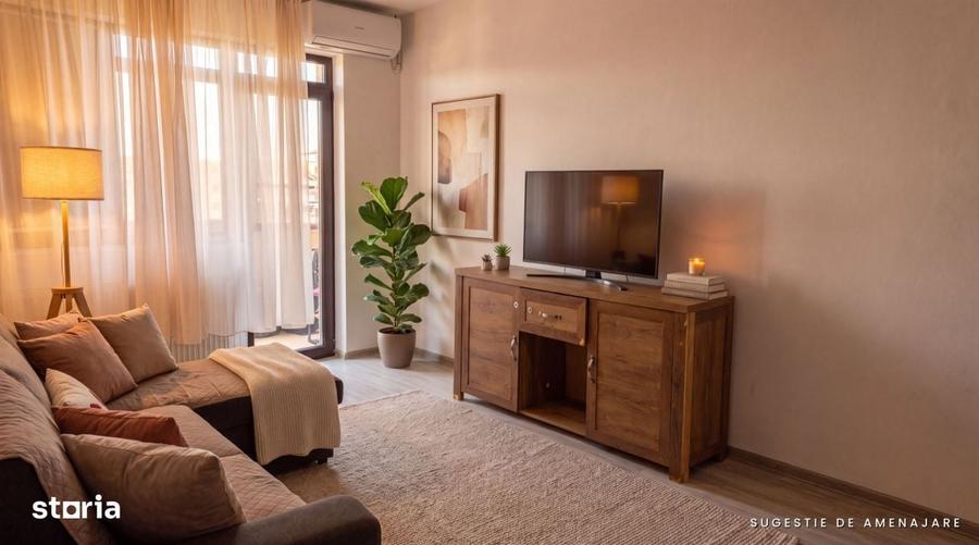 Apartament cu 2 camere decomandat în Central