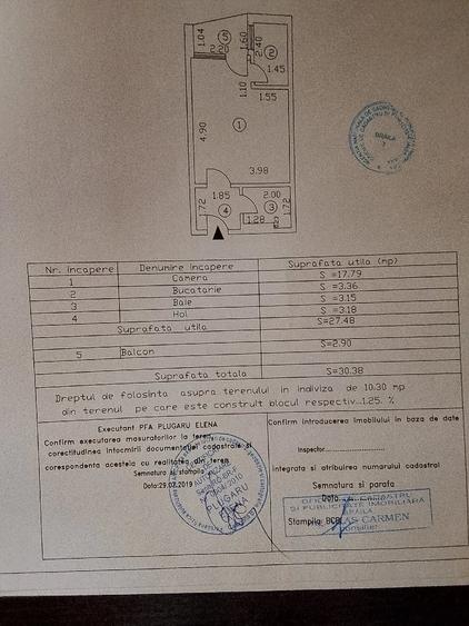 Garsonieră semidecomandată în Hipodrom