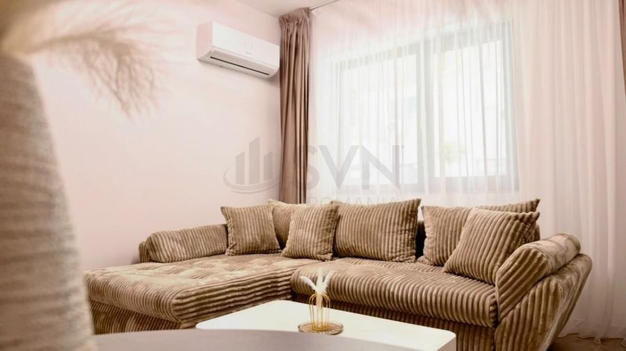 Apartament cu 2 camere semidecomandat, mobilat în Nord