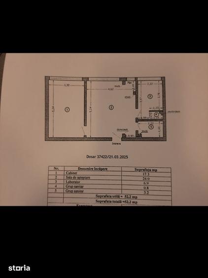Apartament cu 2 camere în Domenii