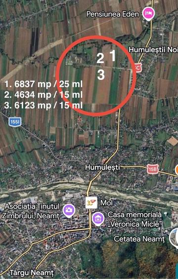 Teren de 17592 mp, în Central