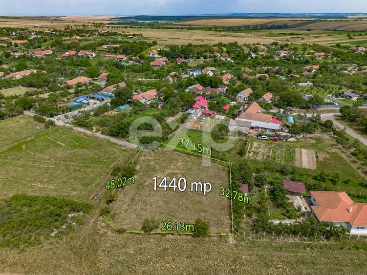 Teren Construcții intravilan de 1440 mp, în Murani