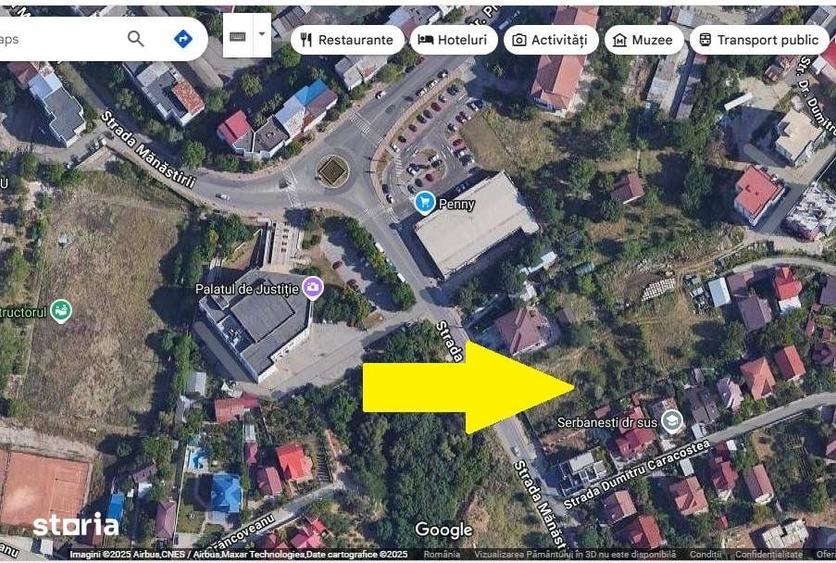 Teren de 1838 mp, în Ultracentral