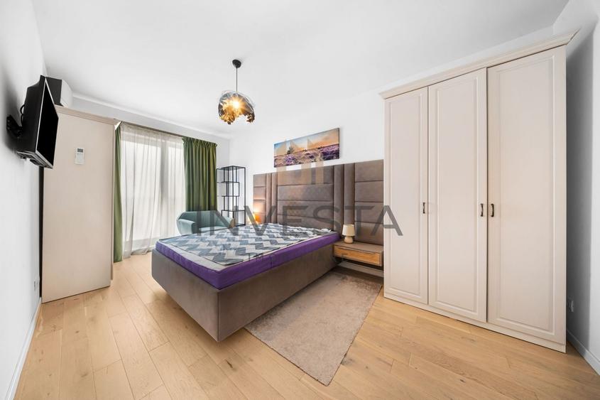 Apartament cu 2 camere semidecomandat, mobilat în Central