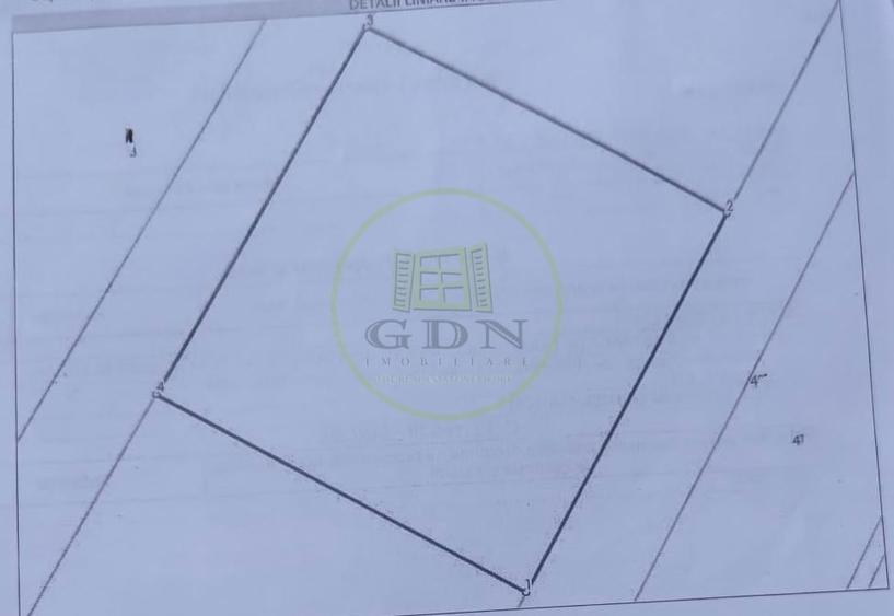 Teren Construcții intravilan de 390 mp, în Malu Mare