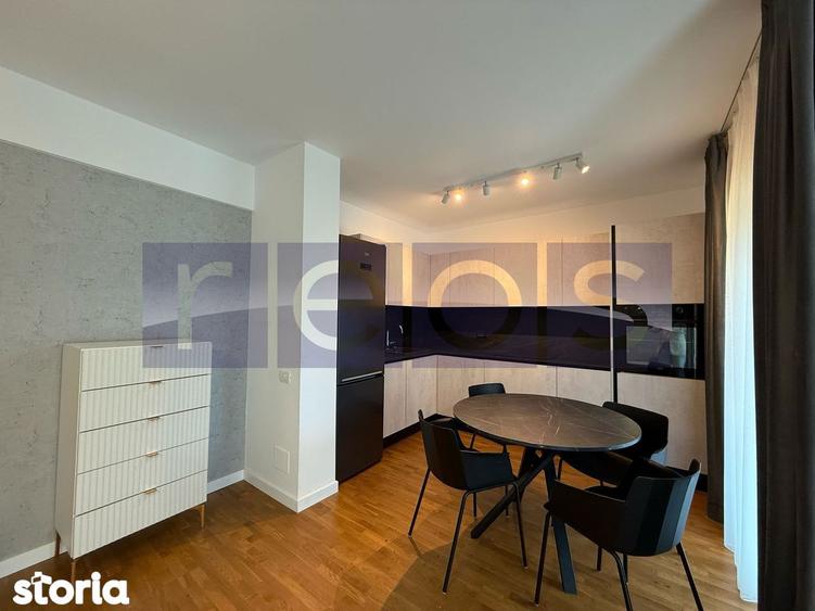 Apartament cu 2 camere, mobilat în Băneasa