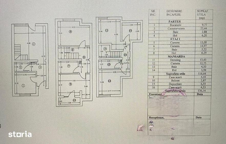 Casă cu 5 camere cu Teren 120 Mp în Dămăroaia