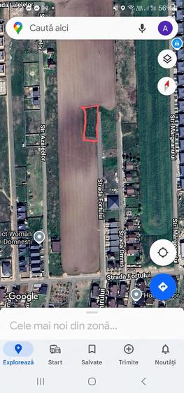 Teren de vanzare in Domne?ti pe strada fortului utilita?ile in apropie terenului . - 2
