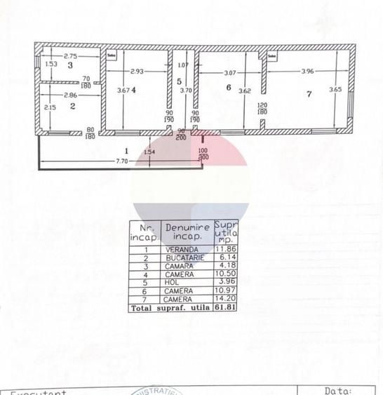 Casă cu 3 camere cu Teren 251 Mp în Andronache