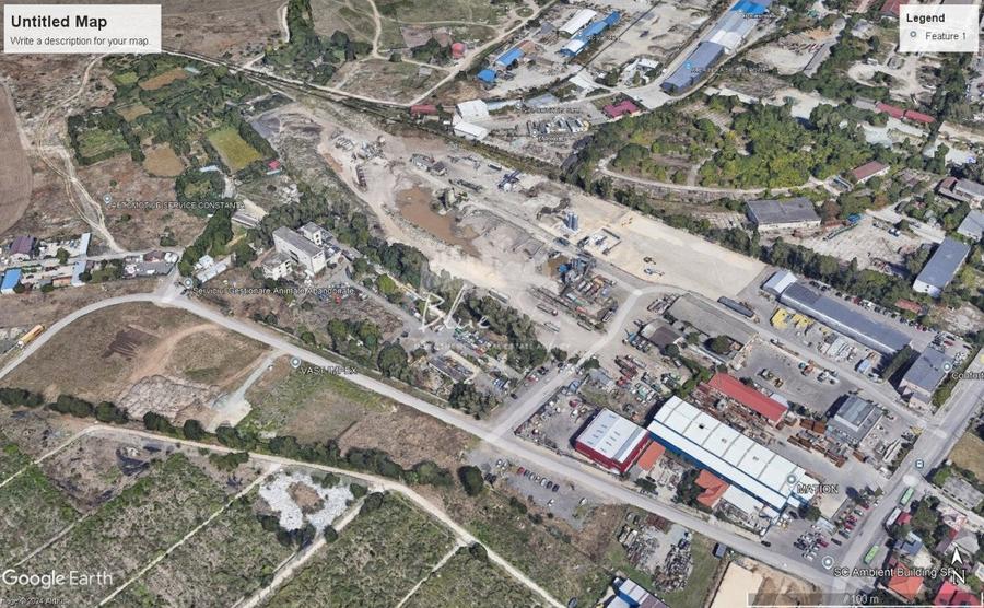 Teren Construcții intravilan de 2000 mp, în Zona Industrială
