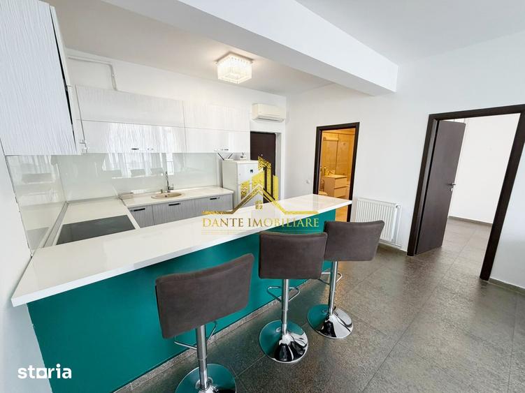 Apartament cu 2 camere semidecomandat, mobilat în Central