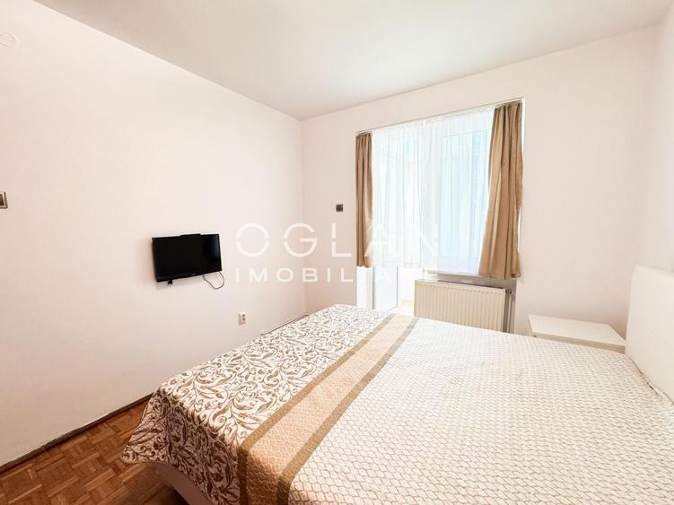 Apartament cu 2 camere semidecomandat, mobilat în Terezian