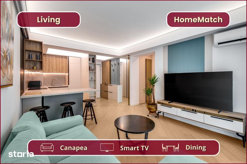 Cortina North || 2 camere || Amenajat premium || Parcare - 2