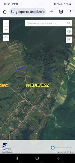 Teren de 2600 mp, în Fârdea