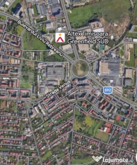 Teren intravilan, 698 mp, Calea Buzia?ului - Timisoara (Timis) - 1