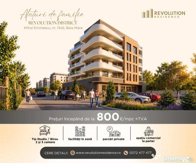 Garsonieră decomandată în Vasile Alecsandri
