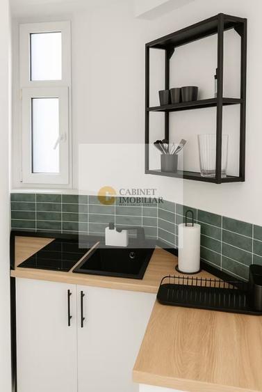 Apartament cu 2 camere nedecomandat, mobilat în Cișmigiu