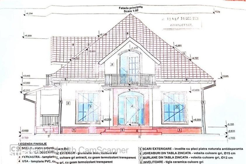 Teren si proiect casa, 7,5 ari, zona Aerodrom Unirea