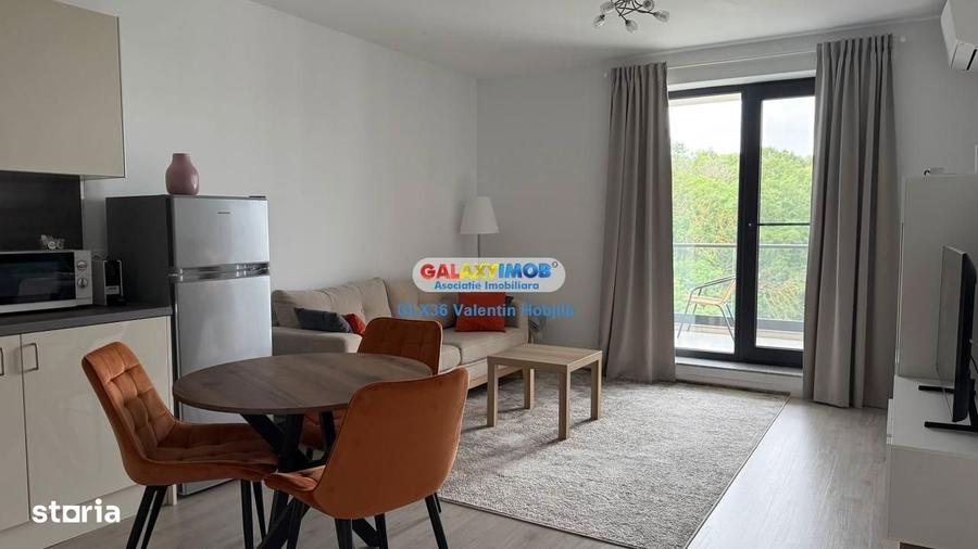 Apartament cu 2 camere, mobilat în Băneasa