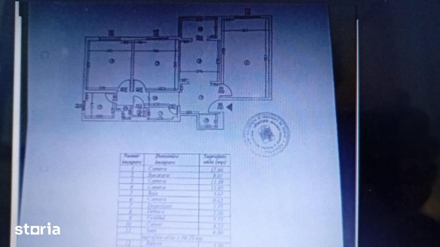 Apartament cu 3 camere decomandat în Dorobanți
