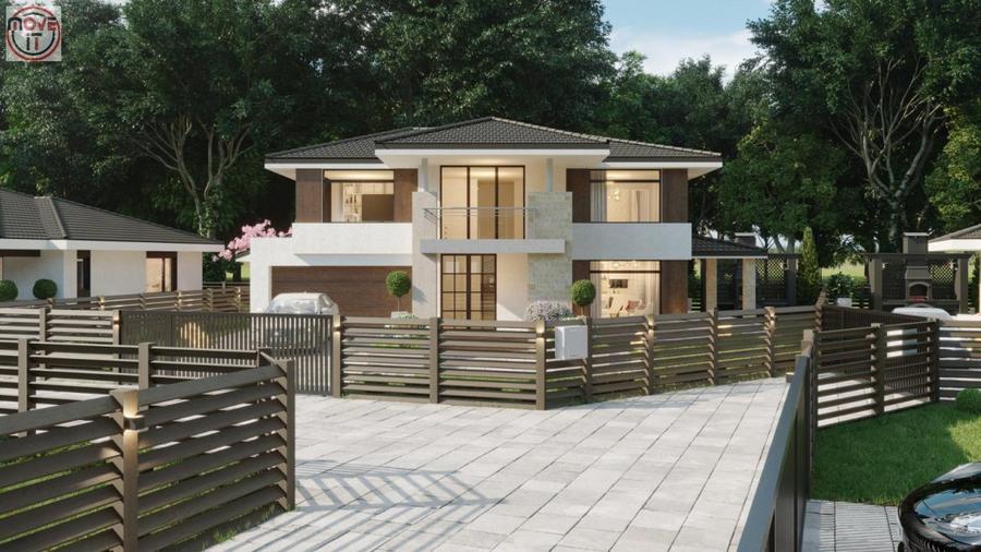 Casă individuală cu 4 camere cu Teren 480 Mp în Corbeanca