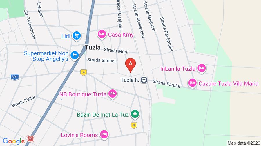 Teren Construcții intravilan de 500 mp, în Tuzla