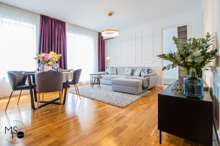 Apartament cu 3 camere semidecomandat în Domenii