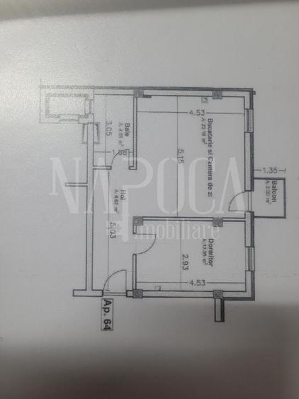 Apartament 2 camere de vanzare in Floresti - 5