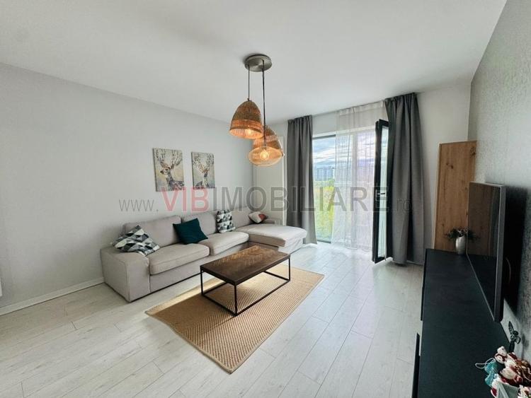 Apartament cu 2 camere decomandat, mobilat în Pipera
