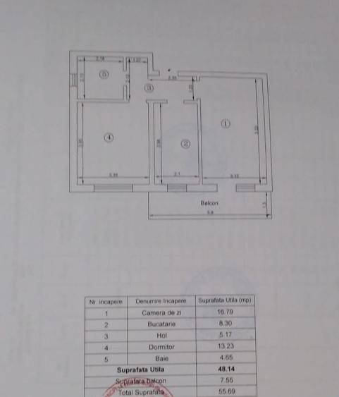Apartament cu 2 camere decomandat, mobilat în Popas Păcurari