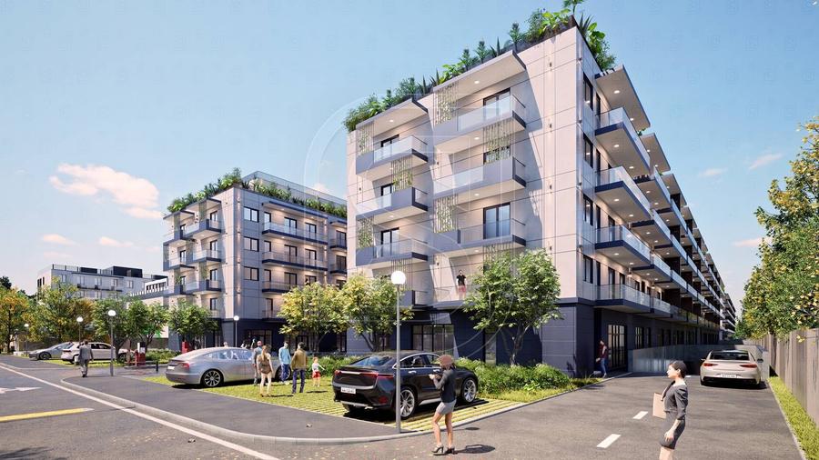 Apartament cu 4 camere semidecomandat în Central