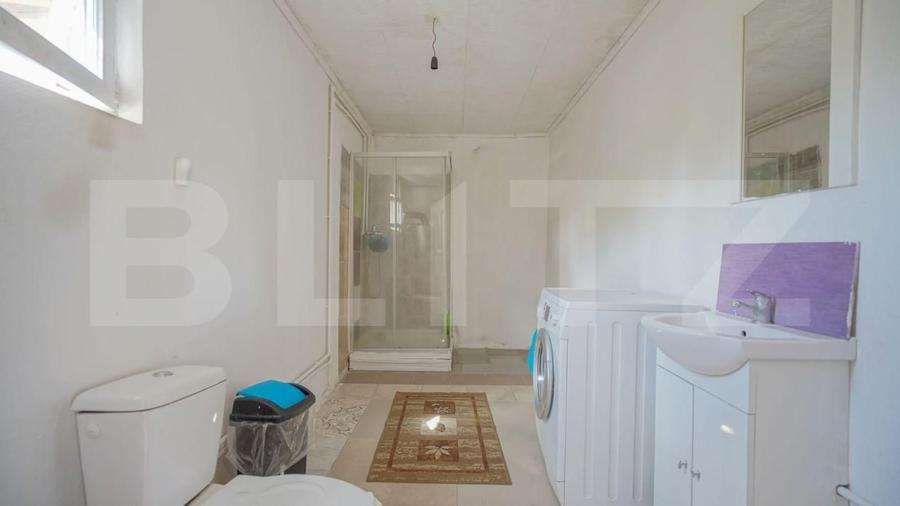Casă individuală cu 3 camere cu Canalizare în Sânpetru