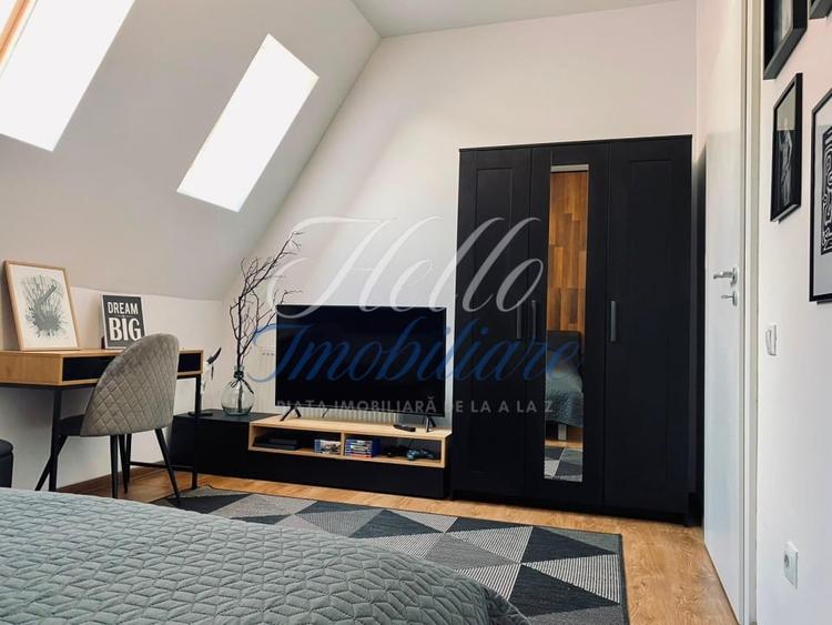 Apartament cu 2 camere semidecomandat, mobilat în Florești