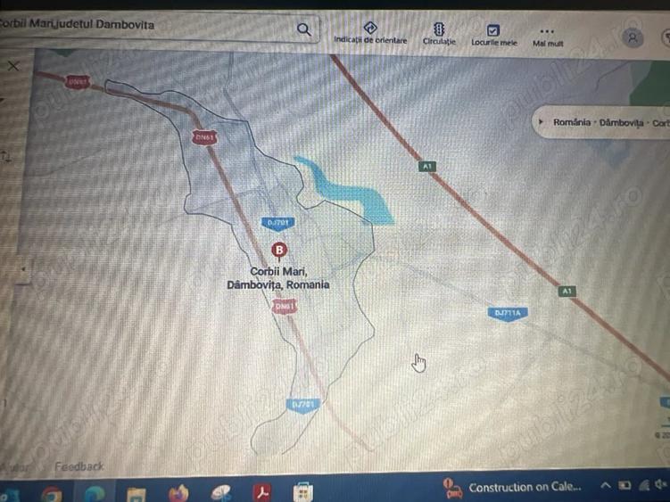 Teren în Corbii Mari
