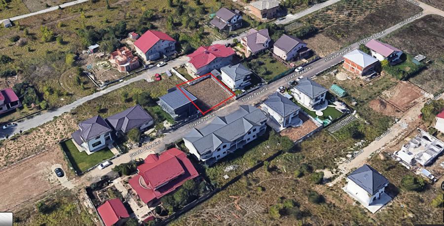 Teren Construcții intravilan de 350 mp, în Sud-Est