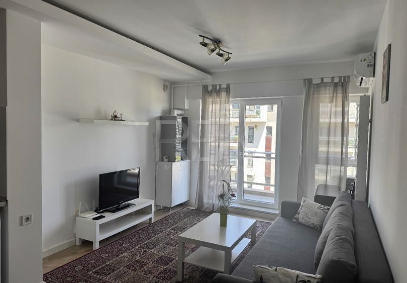 Apartament cu 2 camere decomandat, mobilat în Barbu Văcărescu