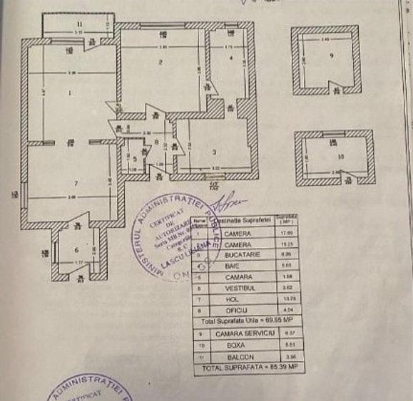 Apartament cu 3 camere semidecomandat, mobilat în Grivița